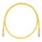 Panduit Copper Patch Cord, Category 6, Yellow UTP Cable, 2 Feet UTPSP2YLY - alternate 2